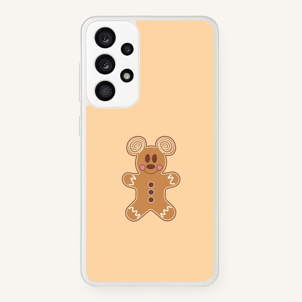 Cartoon Mouse Gingerbread Galaxy A33 Case