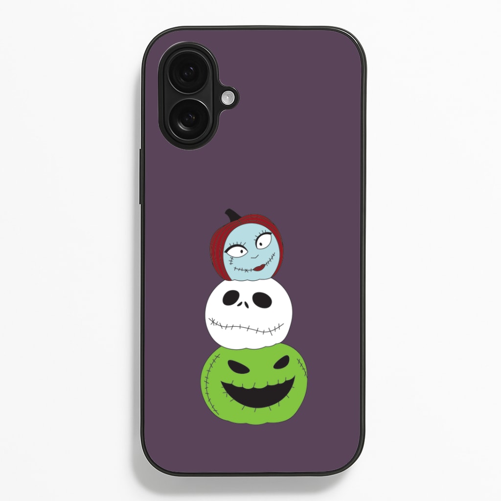 Nightmare Pumpkin Tower iPhone 16 Plus Case