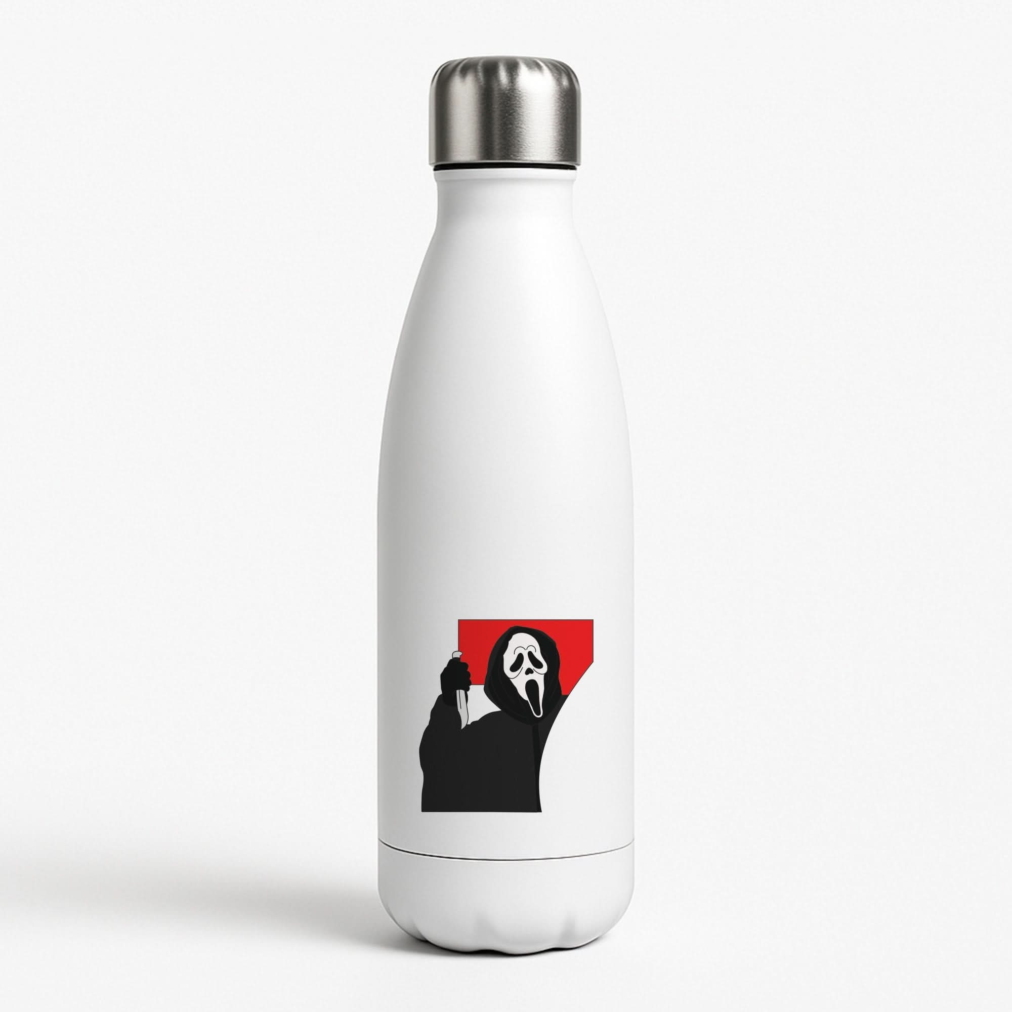 Ghostface 7 White Water Bottle
