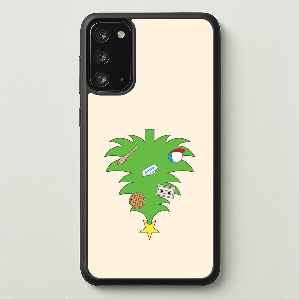 Upside Down Christmas Tree Galaxy Note 20 Case