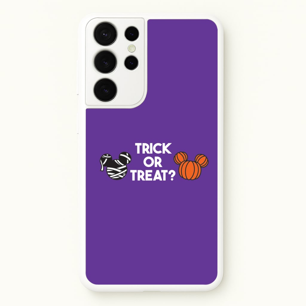 Trick Or Treat Mouse Galaxy S21 Ultra Case