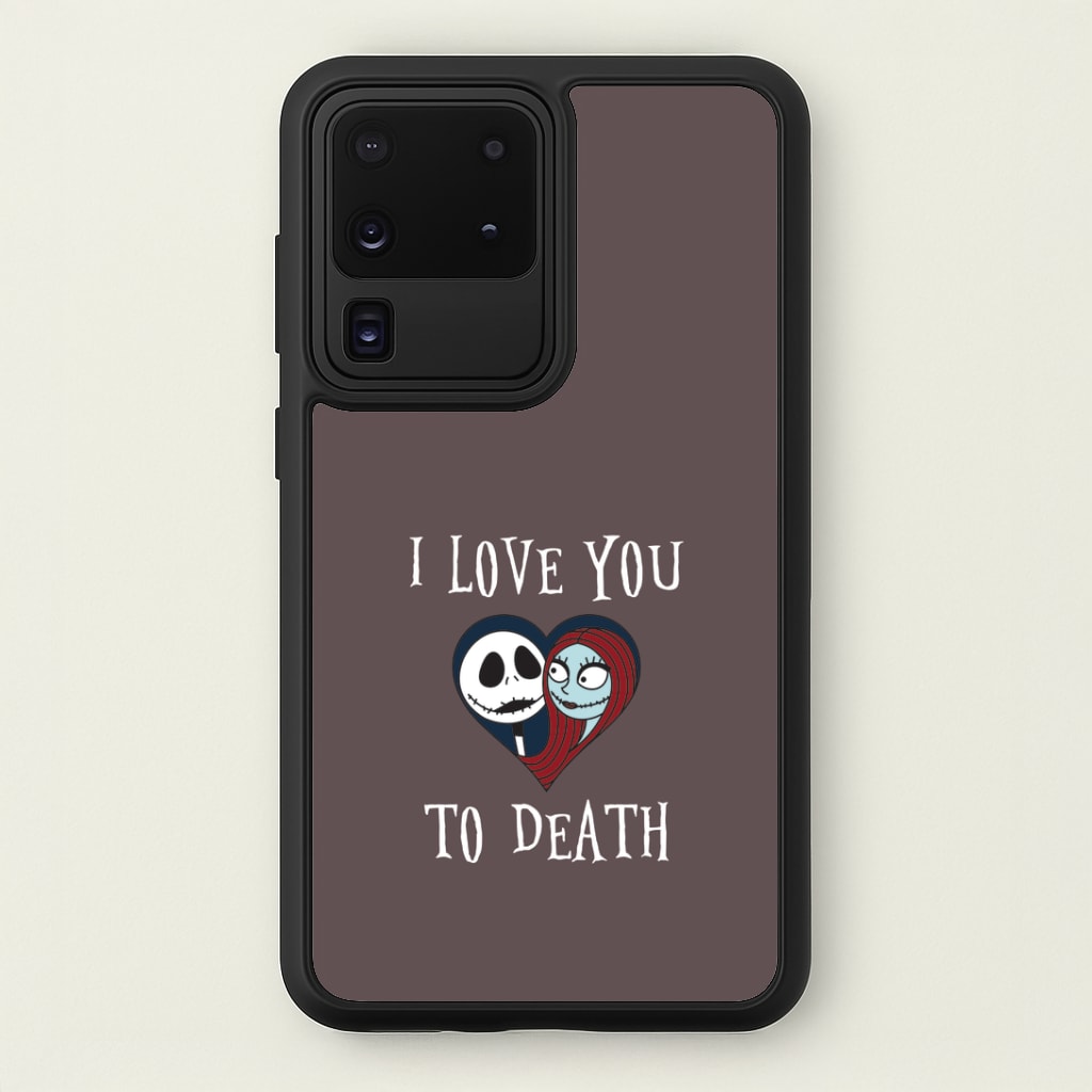 I Love You To Death Heart Galaxy S20 Ultra Case