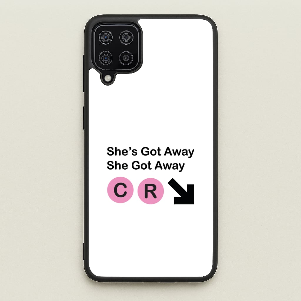 She Got Away Galaxy A12 Case