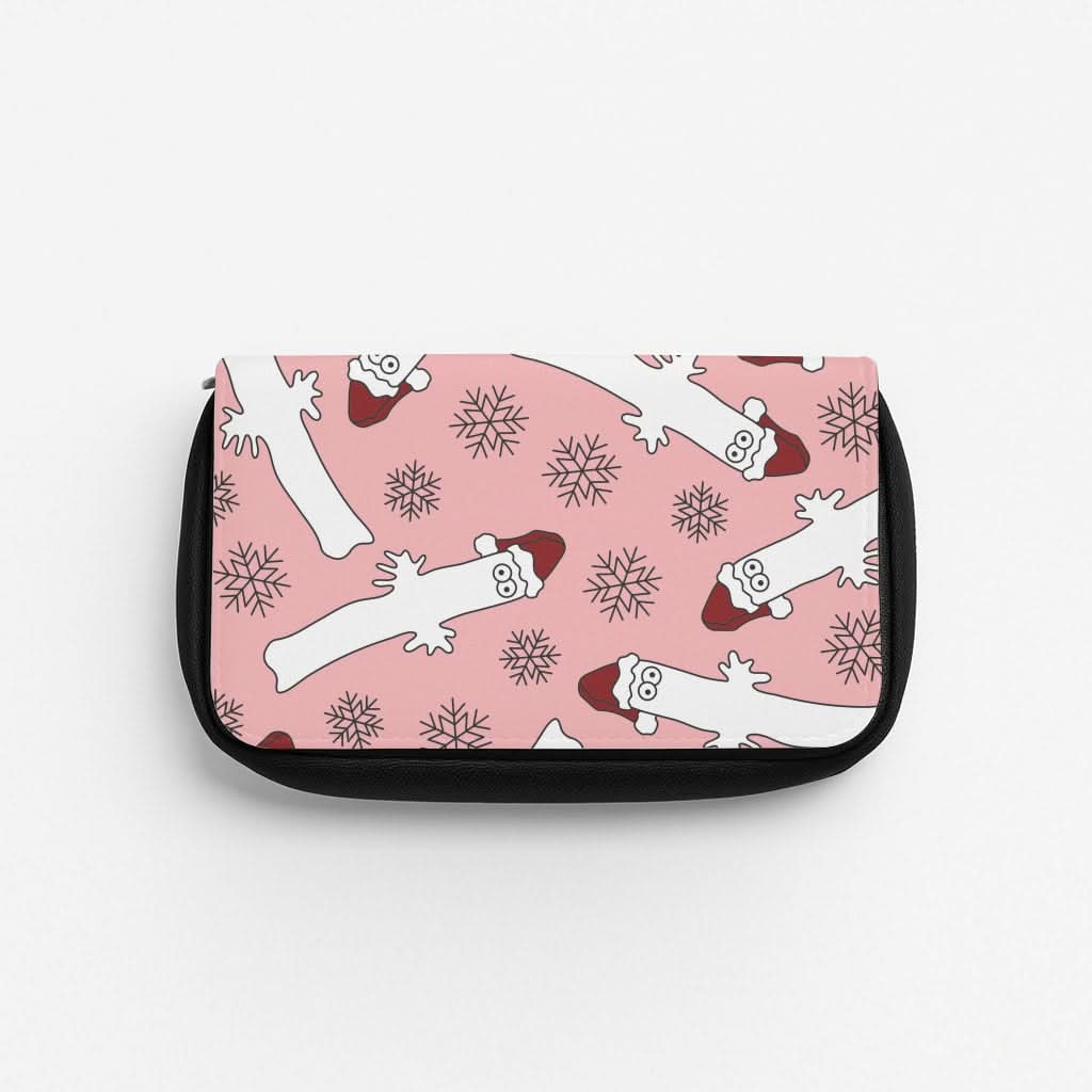 Wiggly Moom Xmas Hat Pattern Pencil Case