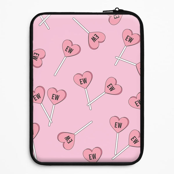 Ew Love Heart Lolipops Pattern Universal Laptop Sleeve