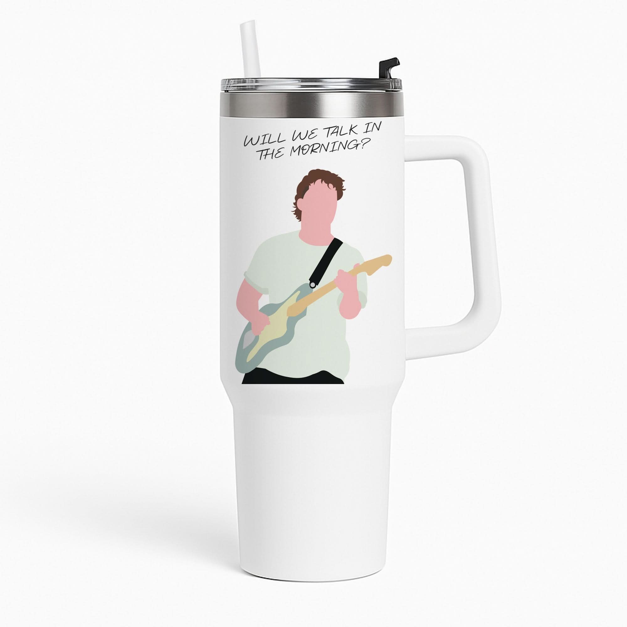 Will We Talk In The Morning Yellow Tumbler