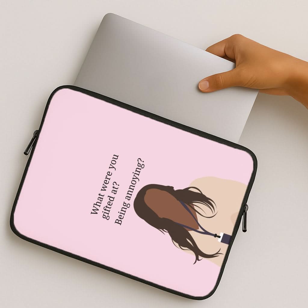 Gifted At Being Annoying MacBook Cover