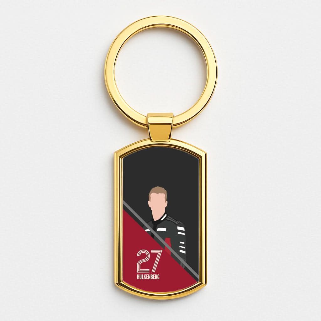 Hulkenberg 2026 Gold Keyring