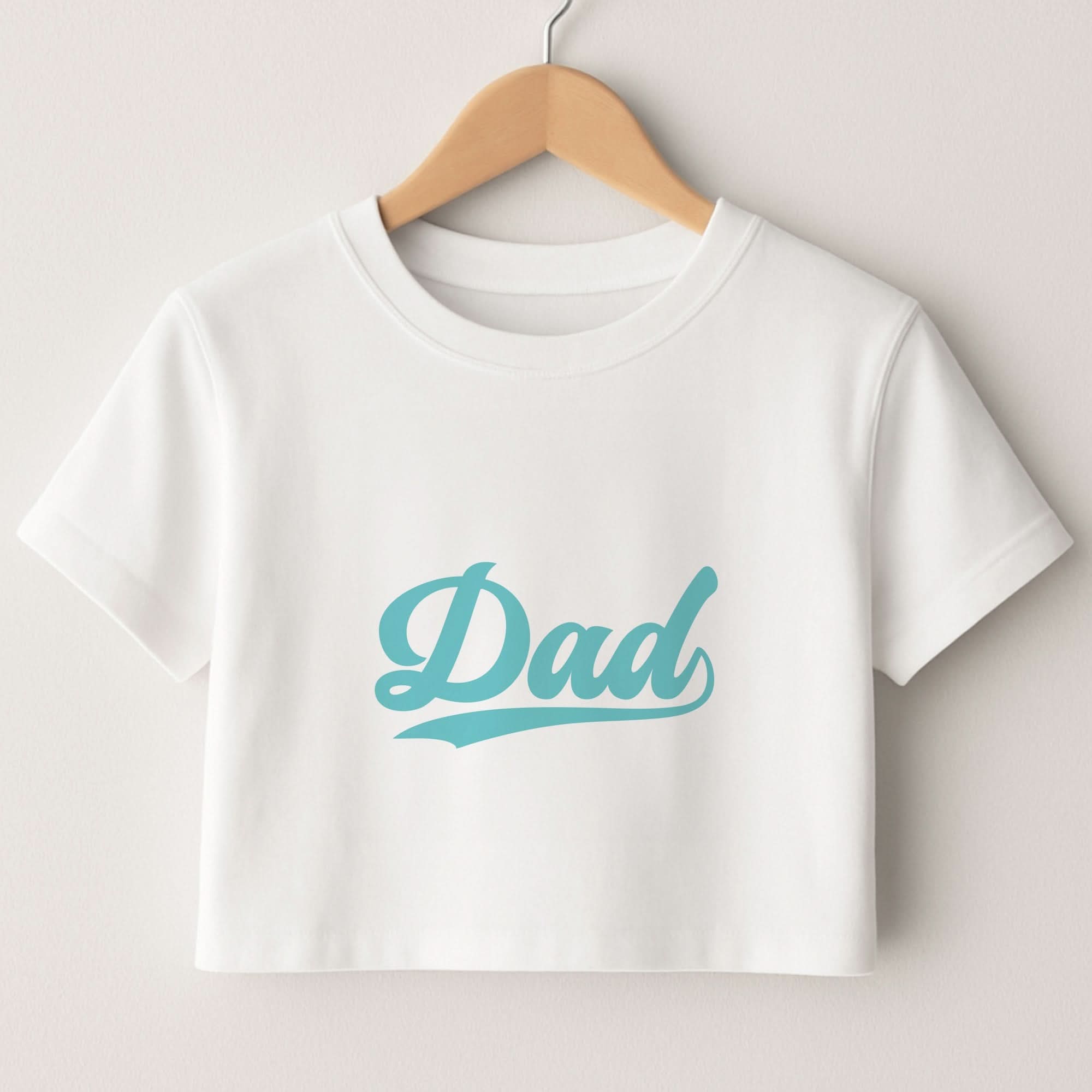 Dad Logo Crop Top