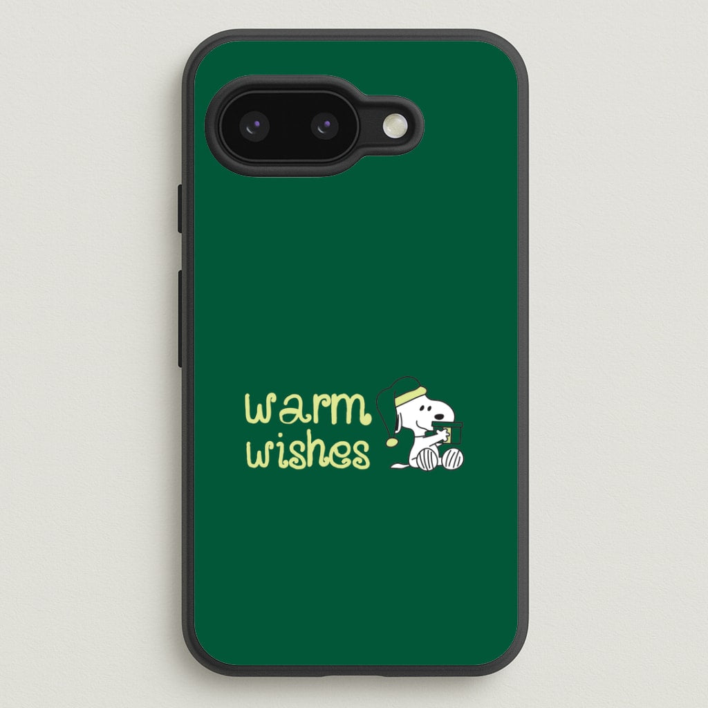 Cartoon Beagle Warm Wishes Google Pixel 9a Case