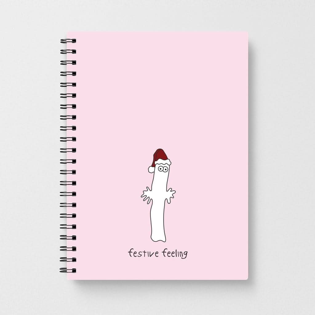 Festive Feeling Wiggly Moom Notebook