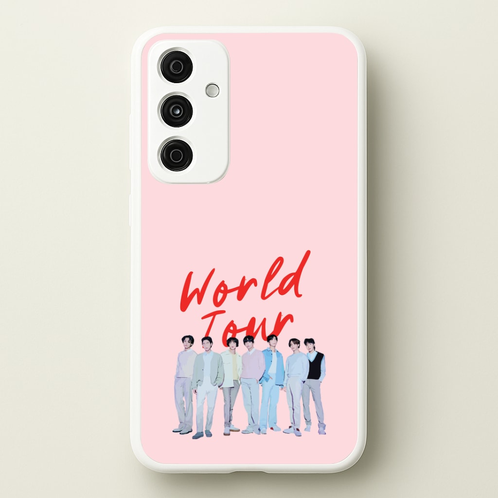 K-Pop Band Pastel Tour Galaxy A55 Case