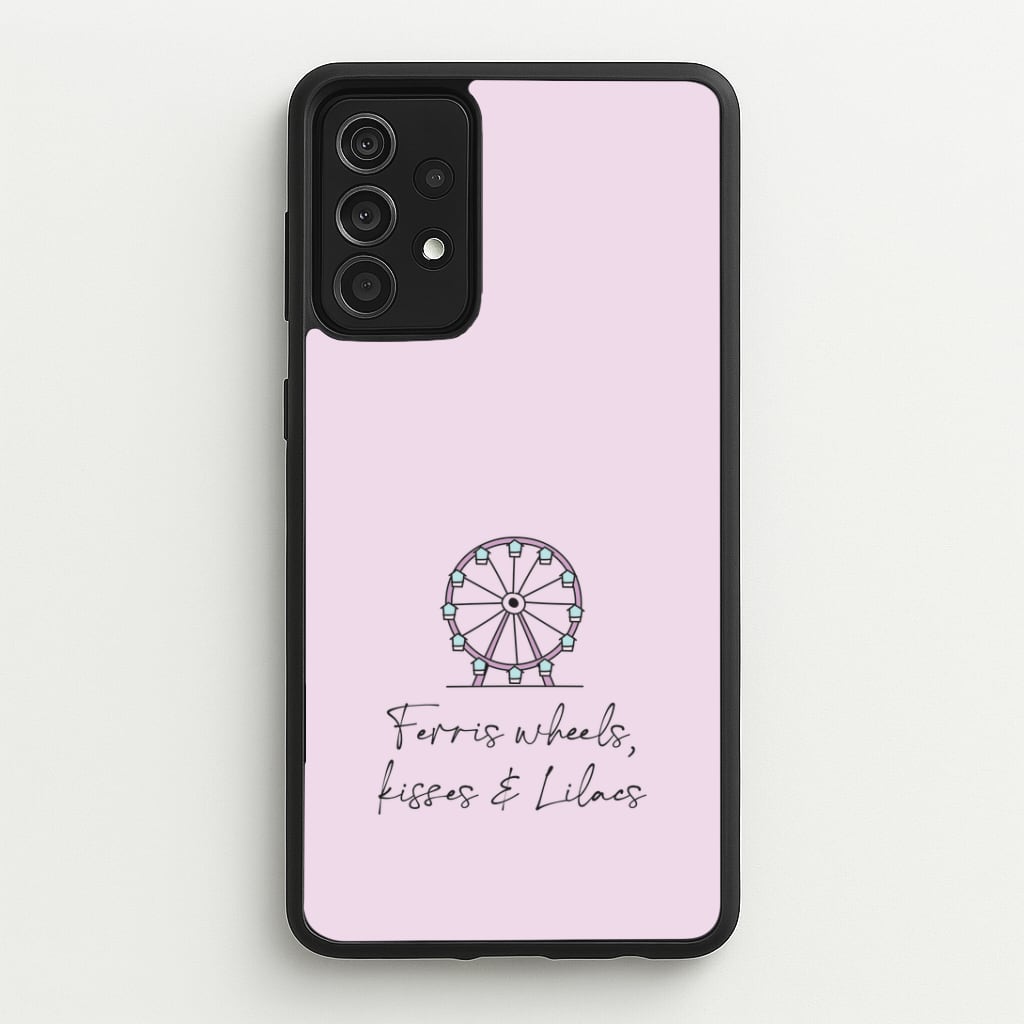 Ferris Wheels, Kisses & Lilacs Galaxy A52 / A52s Case