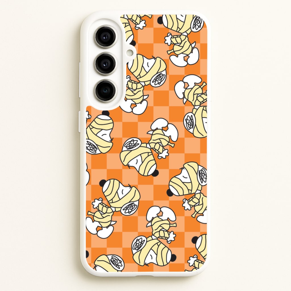 Mummy Cartoon Beagle Pattern Galaxy A56 Case