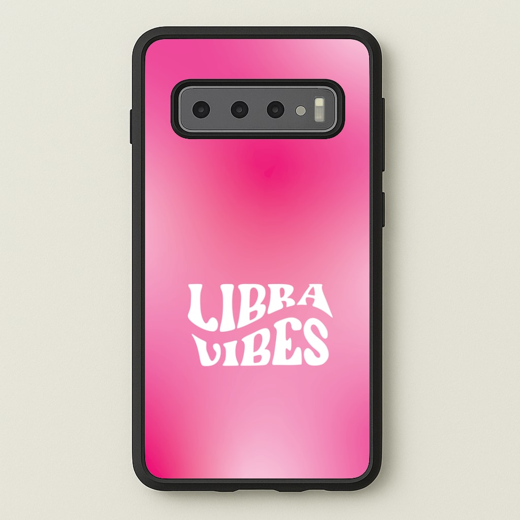 Libra Vibes Gradient Zodiac Galaxy S10 Case