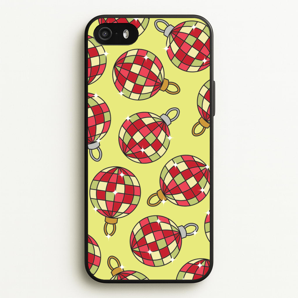 Disco Baubles Pattern iPhone 5 / 5s / SE 2016 Case