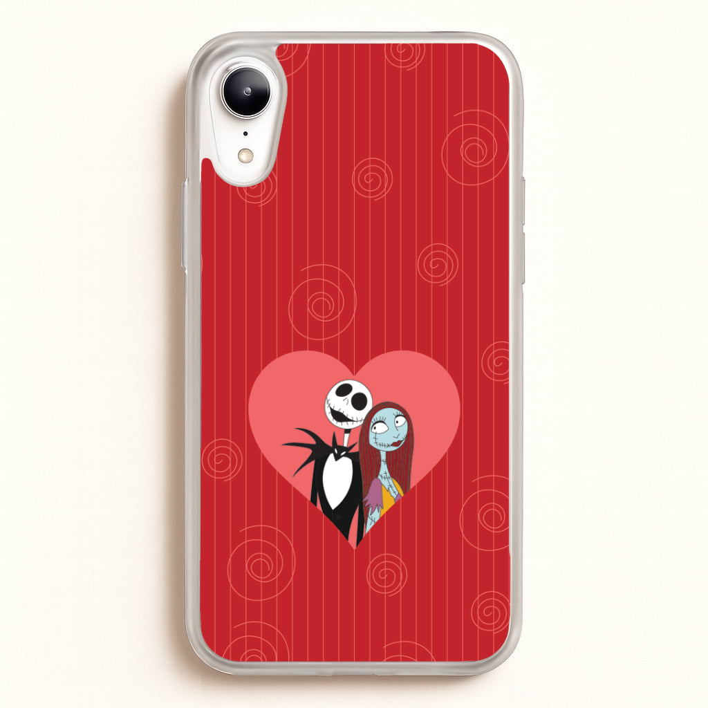 J And S Heart iPhone XR Case