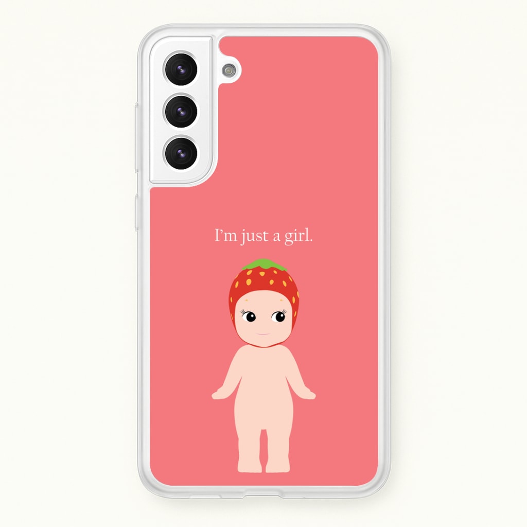 I'm Just A Girl Galaxy S22 Plus Case