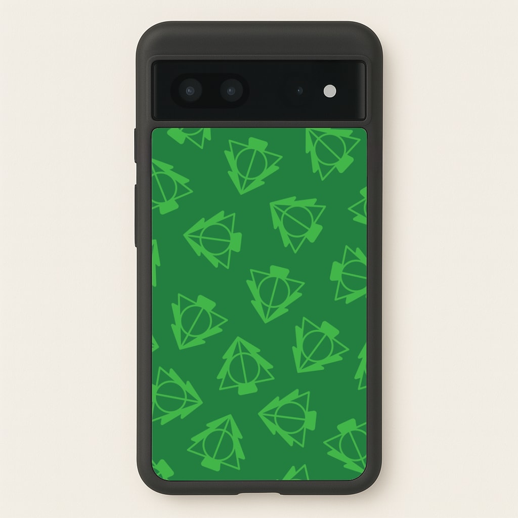 Christmas Tree Wizard Icon Pattern Google Pixel 7 Case