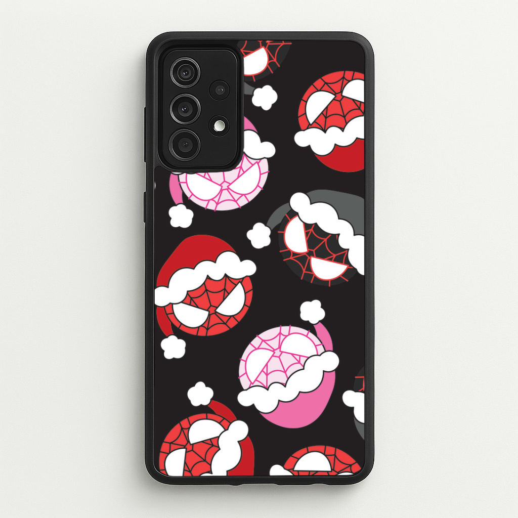 Spider Heroes Christmas Pattern Galaxy A52 / A52s Case