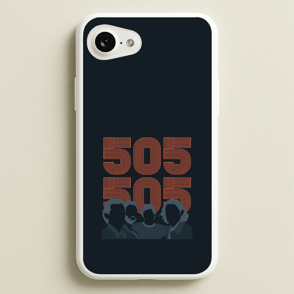 505 Band Members Dark iPhone 16e Case
