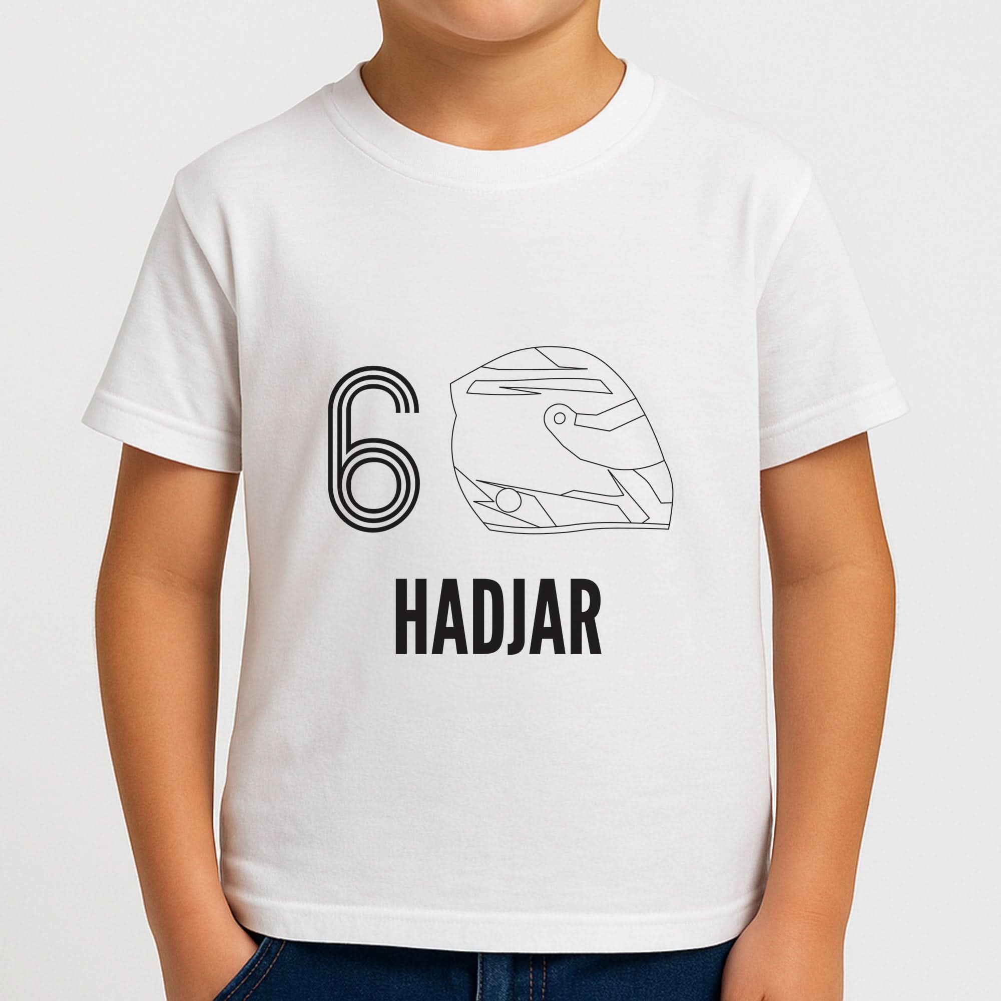 Hadjar Helmet 2026 Boys T-Shirt