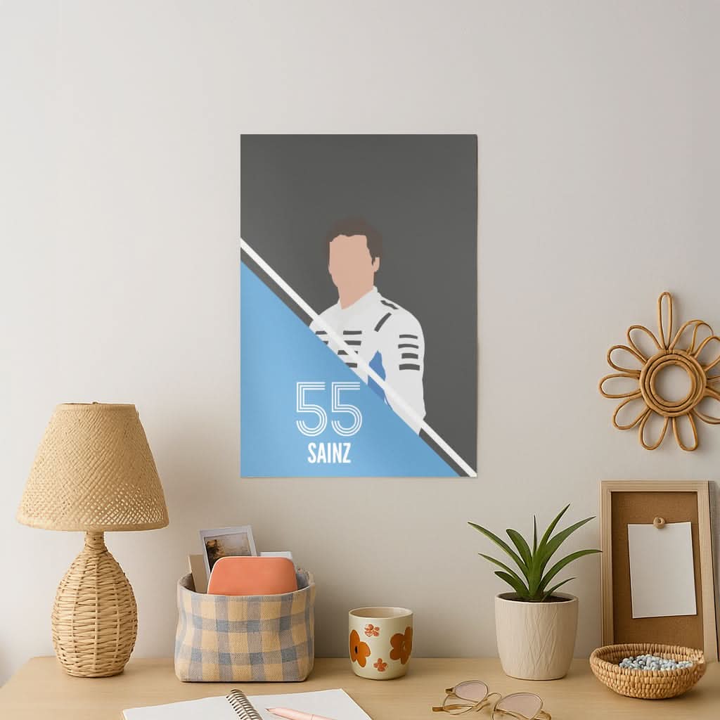 Sainz 2026 Art Print