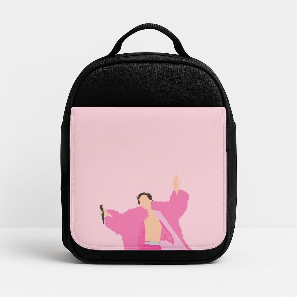 Harry Pink Coat Insulated Lunch Bag