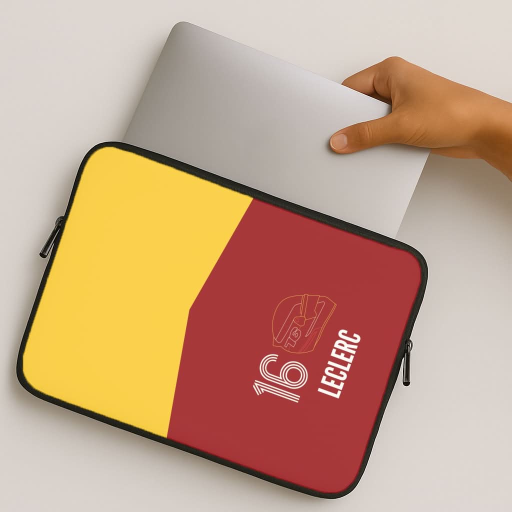 Leclerc Helmet 2026 MacBook Cover