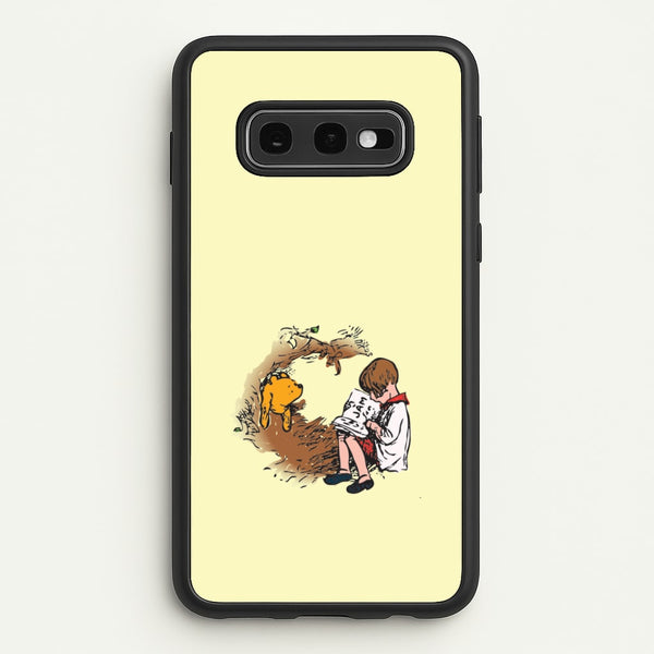 Winnie And Christopher In A Tree Galaxy S10e Case
