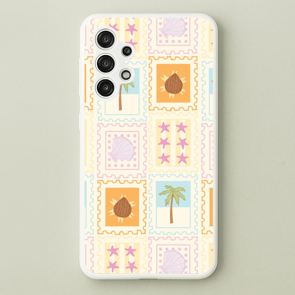 Tropical Stamps Galaxy A13 Case