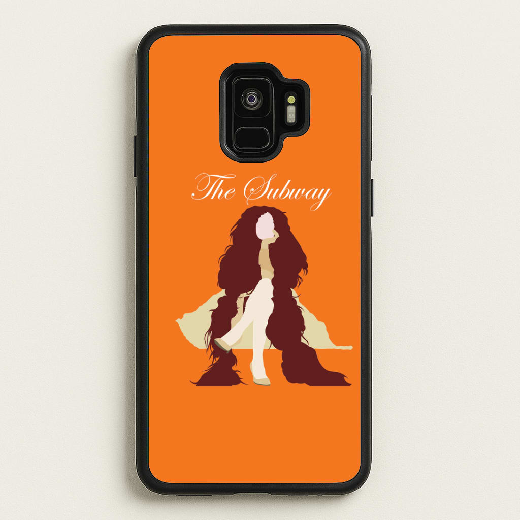 Subway Orange Galaxy S9 Case