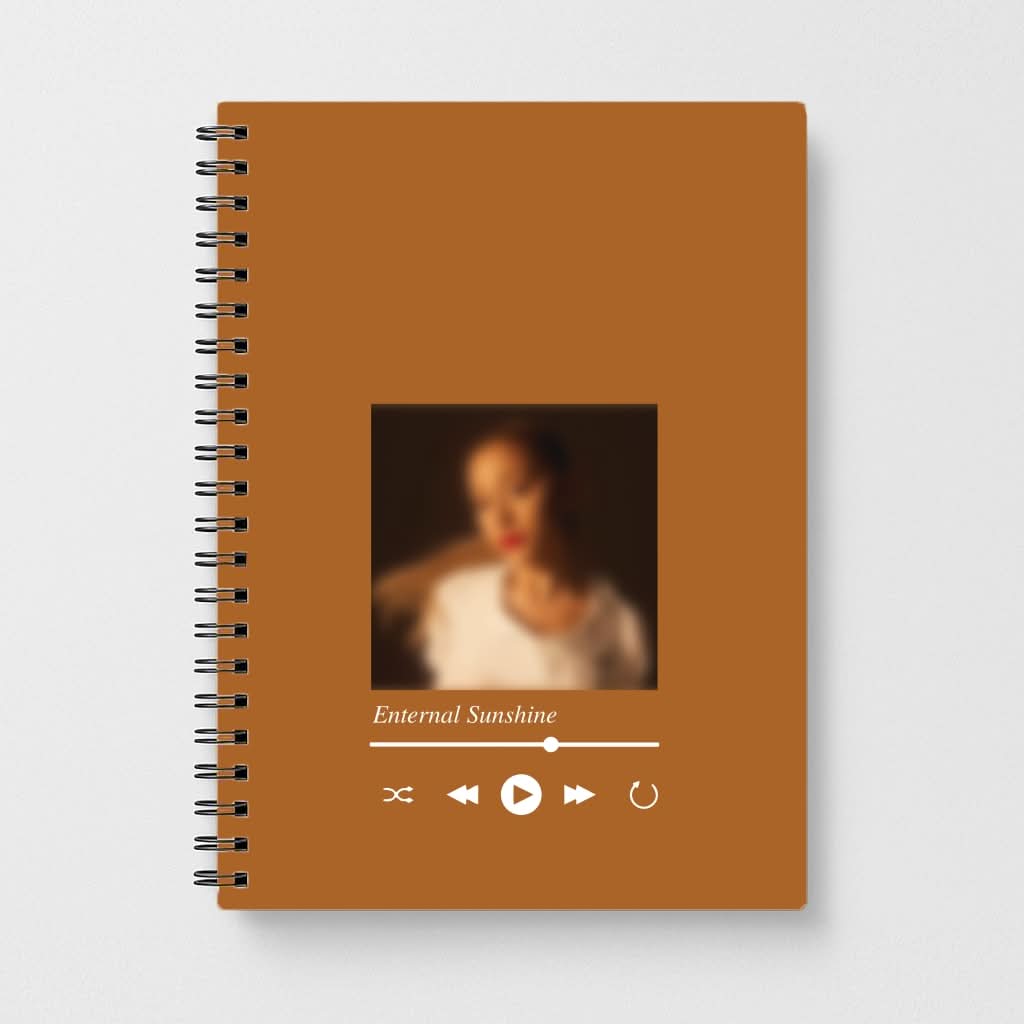 Sunshine Music Player Notebook