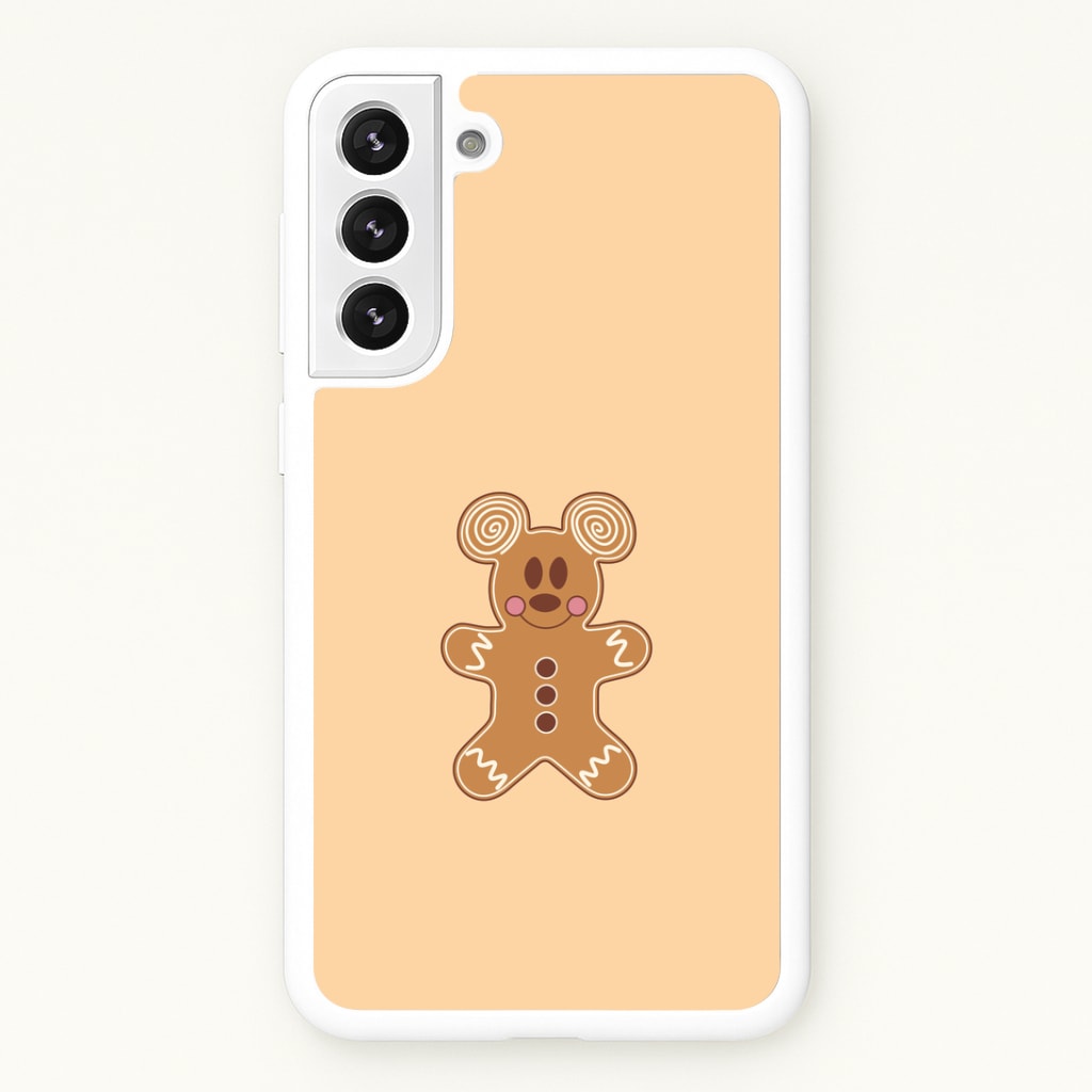 Cartoon Mouse Gingerbread Galaxy S22 Plus Case