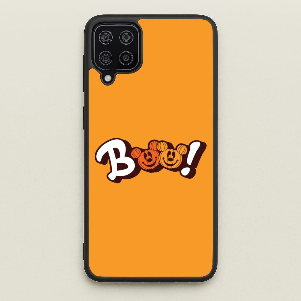 Pumkin Mouse Boo Galaxy A12 Case