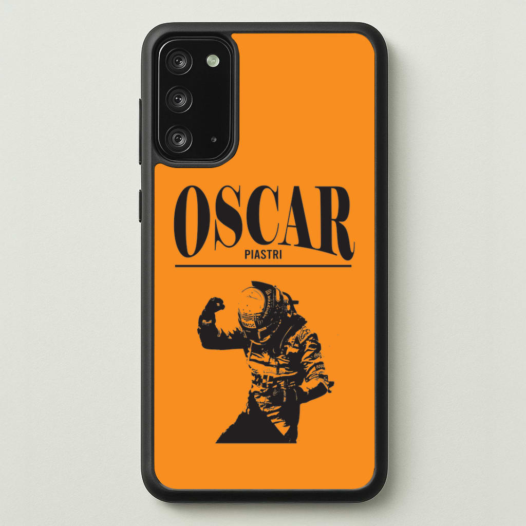 Oscar Orange And Black Galaxy Note 20 Case