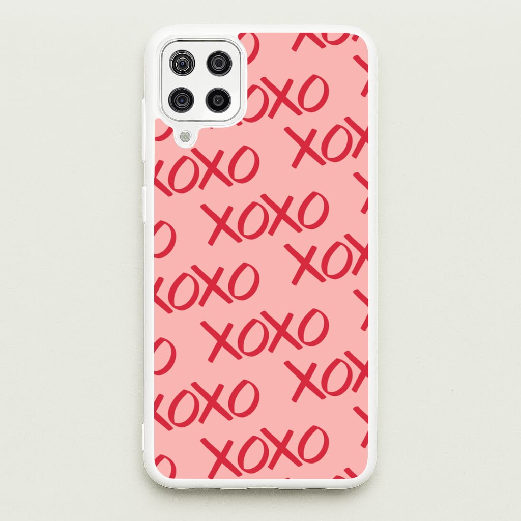XOXO Pattern Galaxy A12 Case