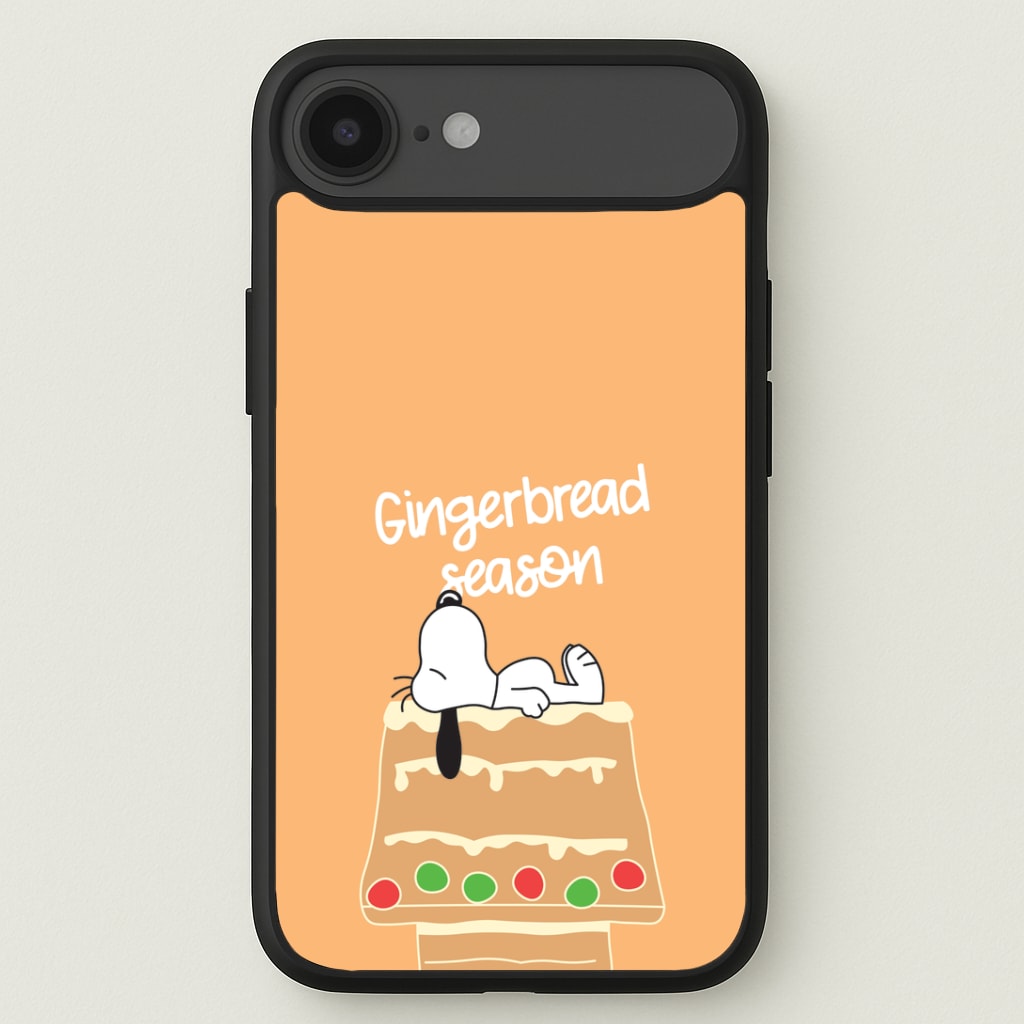 Cartoon Beagle Gingerbread House iPhone 17 Air Case