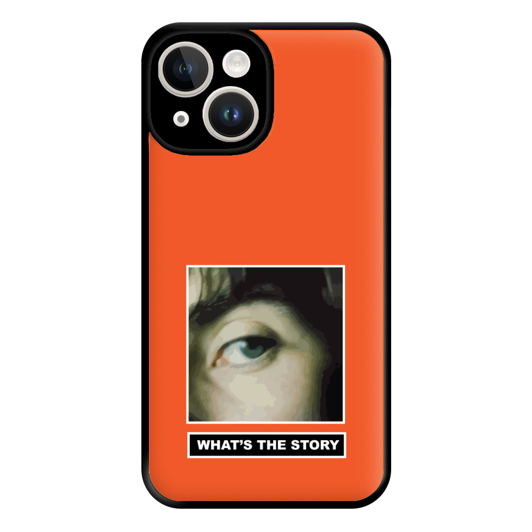 What's The Story Orange iPhone 14 Case