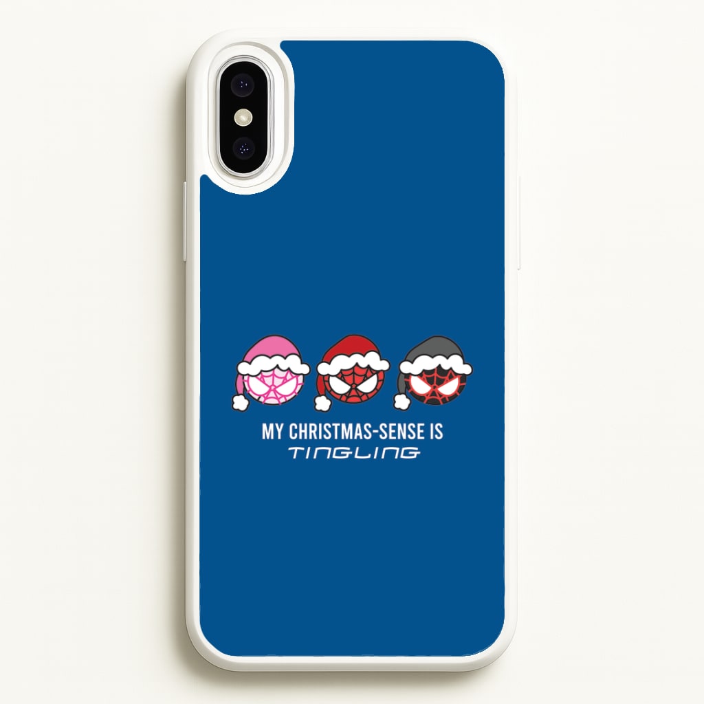 Spider Hero Christmas Sense iPhone XS Max Case