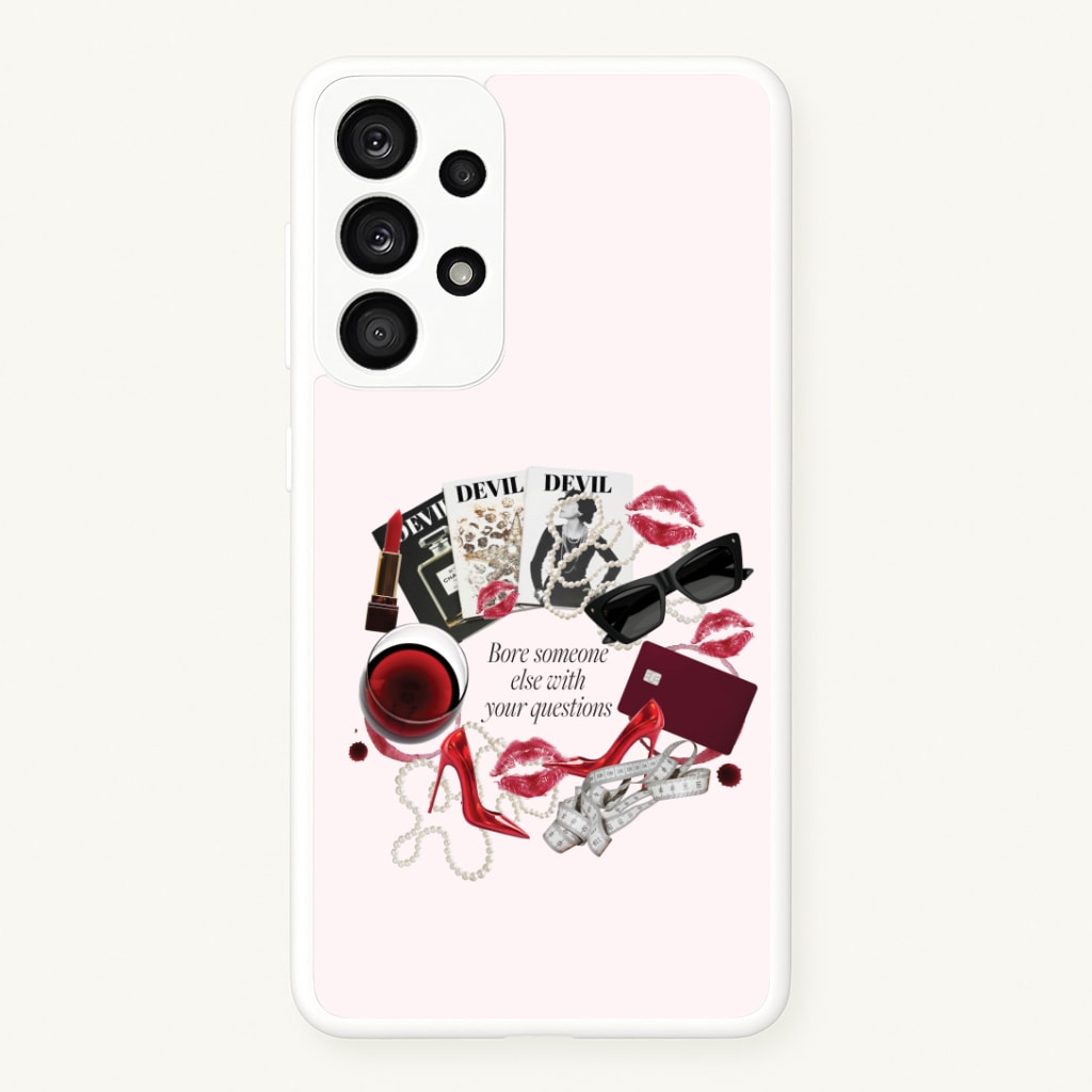 Bore Someone Else Galaxy A33 Case