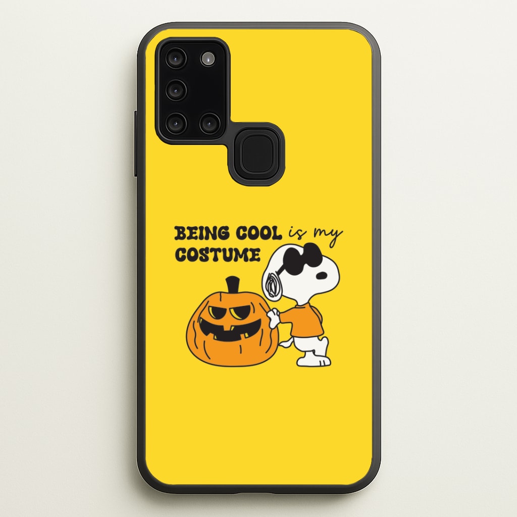 Being Cool Is My Costume Galaxy A21s Case