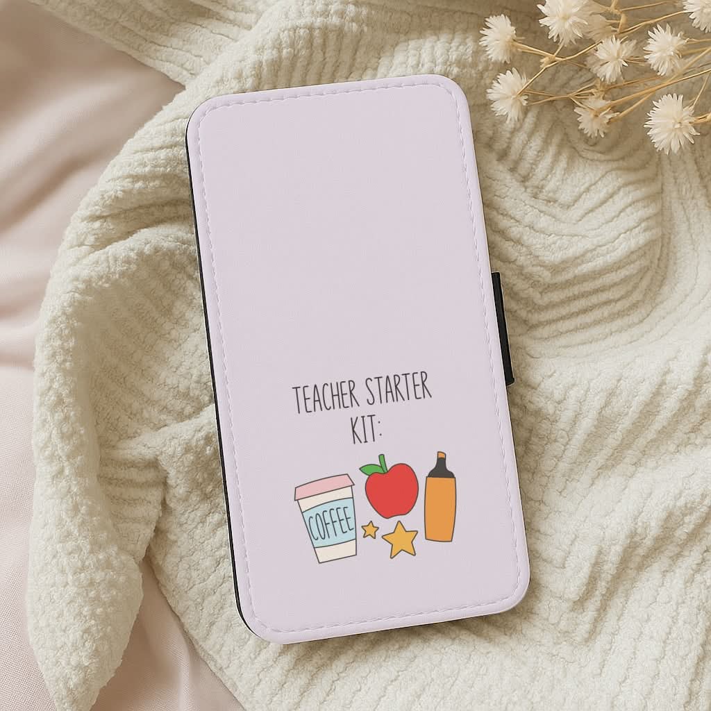 Teacher Starter Kit Leather Phone Case