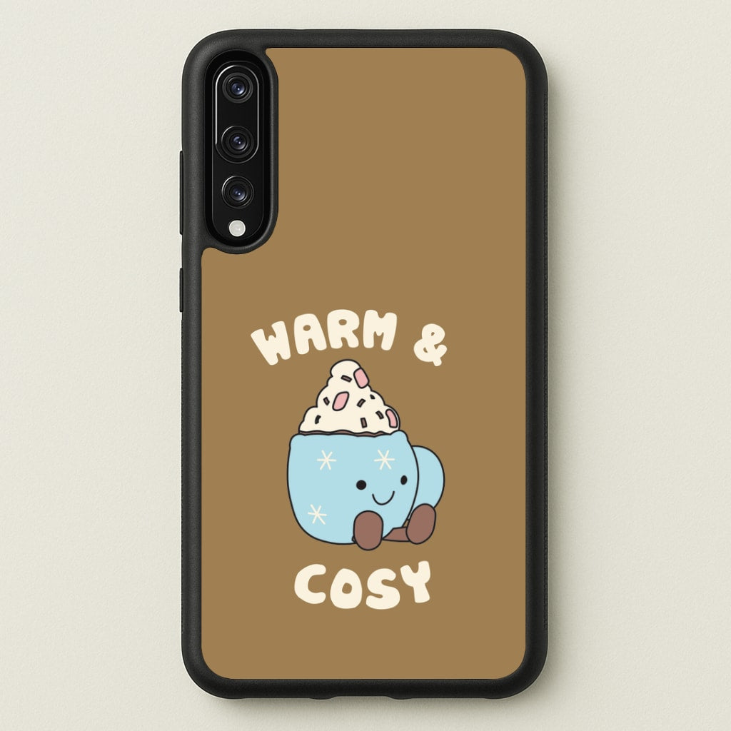 Hot Cocoa Plush Quote Huawei P20 Pro Case