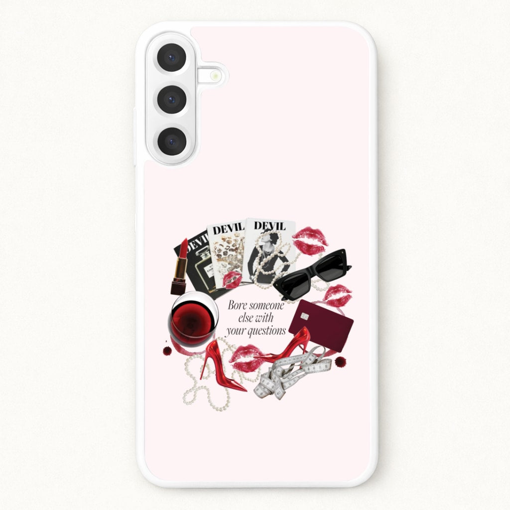 Bore Someone Else Galaxy A37 Case