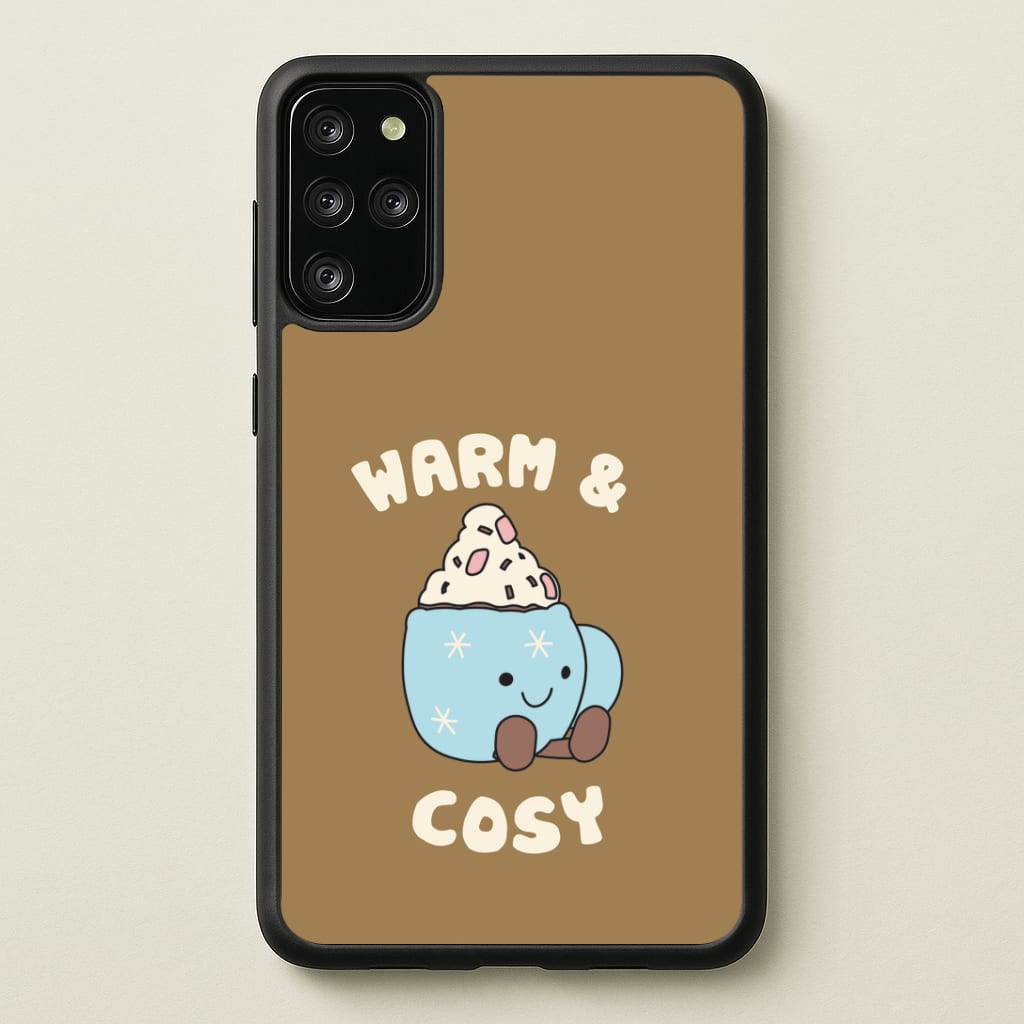 Hot Cocoa Plush Quote Galaxy S20 Plus Case