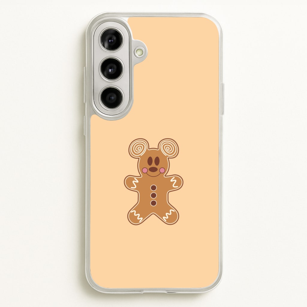 Cartoon Mouse Gingerbread Galaxy A56 Case