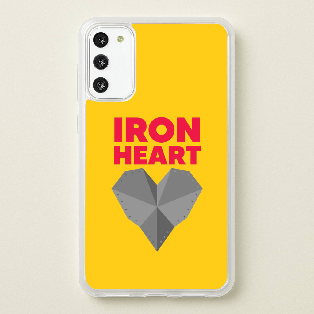 Metal Heart Galaxy A41 Case