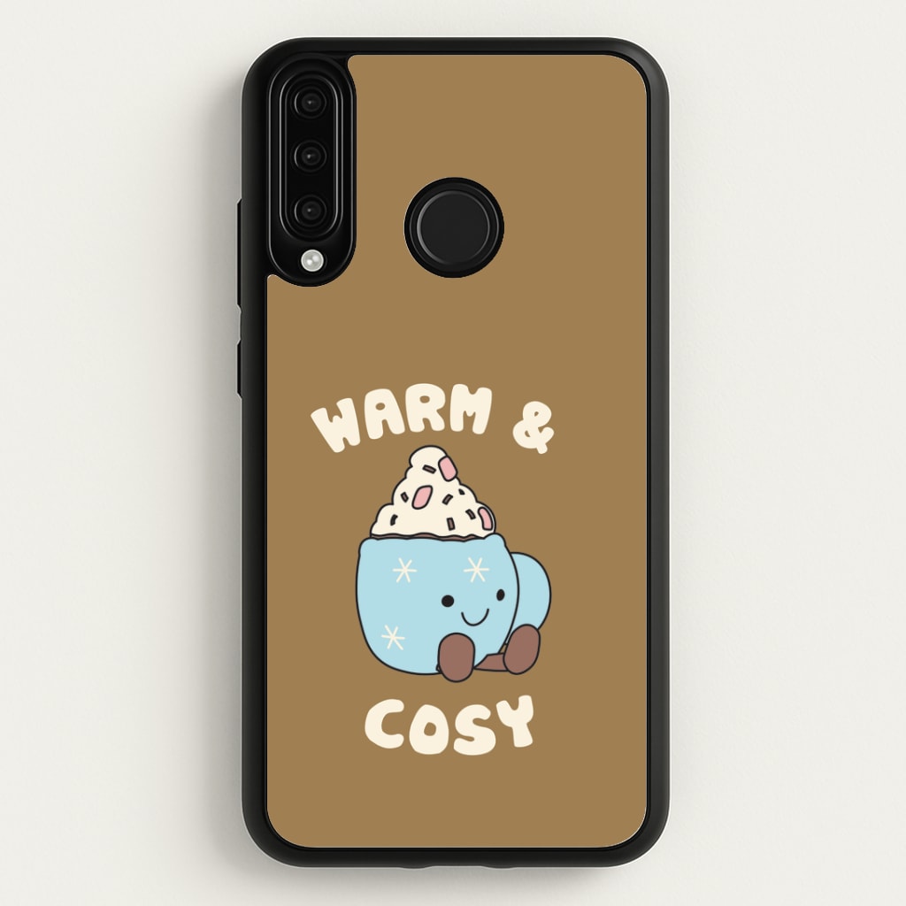 Hot Cocoa Plush Quote Huawei P30 Lite Case