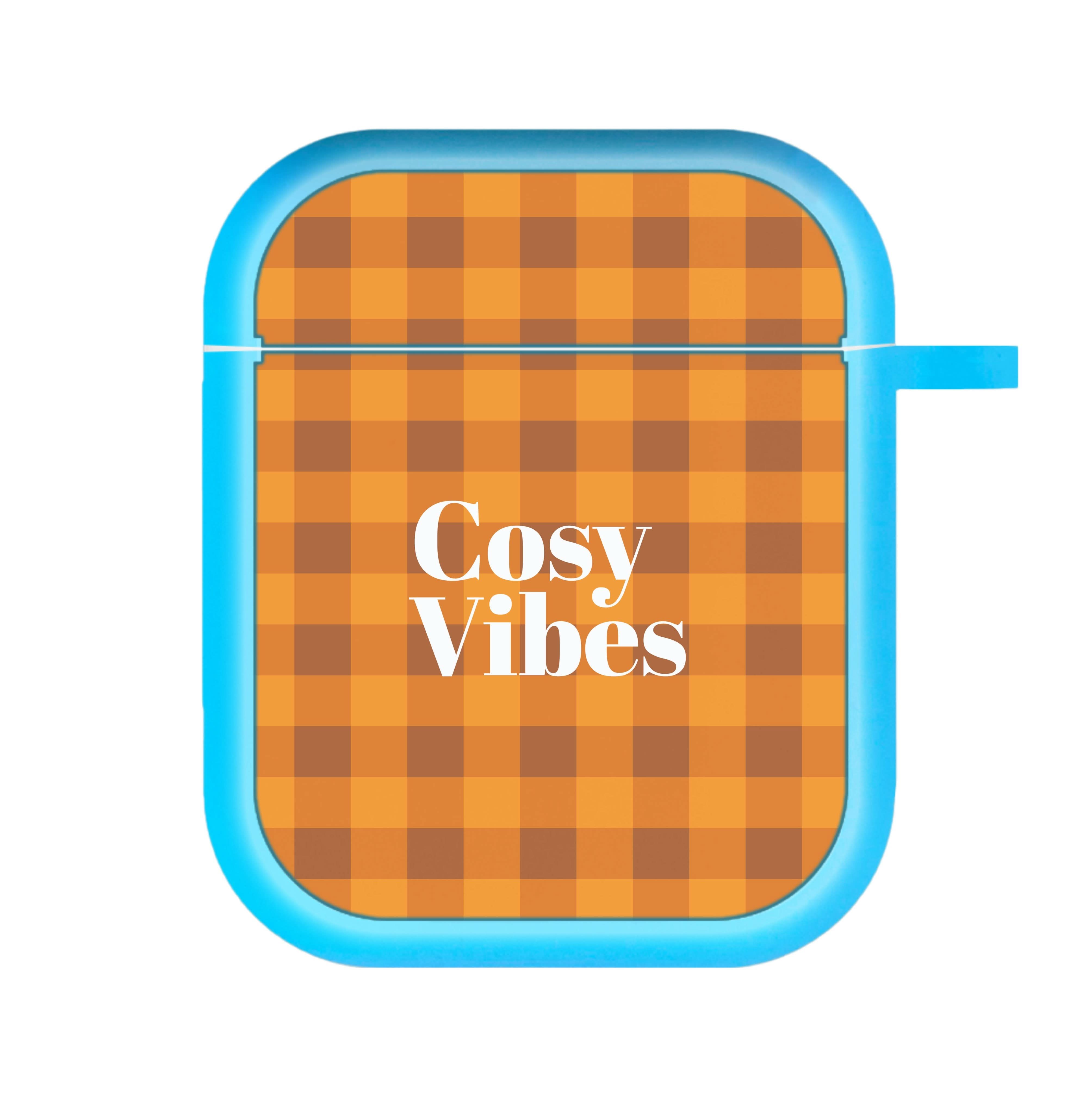 Checkered Cosy Vibes AirPods Case